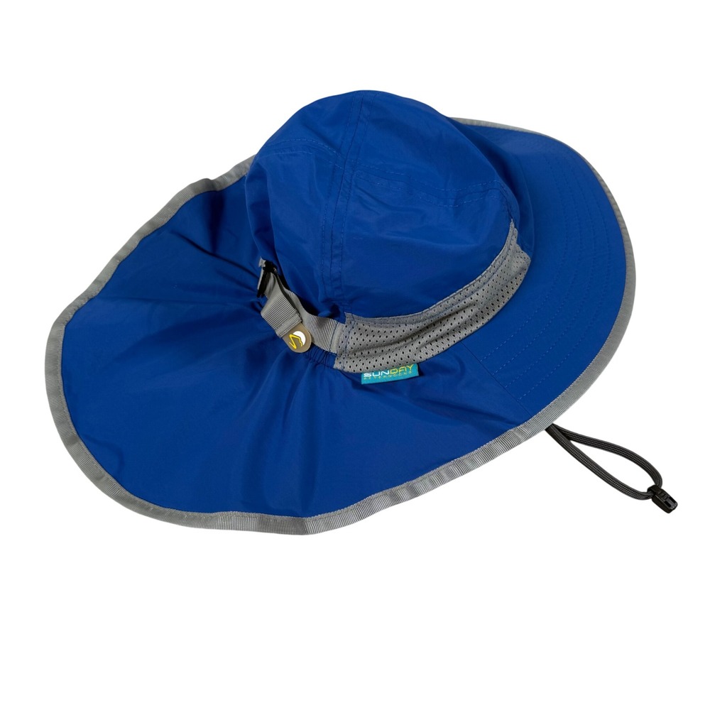 Sunday Afternoons Kids Play Hat Blue Medium 2-5 Years UPF 50 Sun Protection Swim